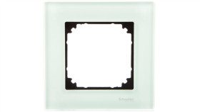 Merten M-Elegance Ramka Pojedyncza Szklana Szmaragdowy Mtn404104