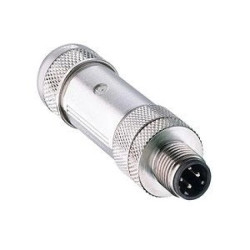 Złącze do samokonfekcjonowania M12 męskie 4-pinowy z gwintowanym połączeniem 0986 EMC 105