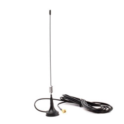 ANTENA MAGNETYCZNA GSM 5dBi 900Mhz 1,5m SMA-m męski 22cm