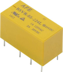AFE 1405620 Przekaźnik SMT BSVR-SS-205L, monostabilny, 1 cewka, 30 V/DC, 125 V/AC, 2 A, 1 szt.