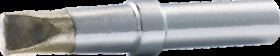 4ETD-1 Soldering tip ET D, 4.6 mm, chisel-shaped, straight