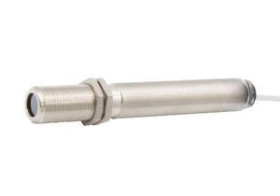 Czujnik optyczny, podczerwieni, M12, 5-30 VDC, PNP NO, 0 V ... 5 V / 0 V ... 10 V, zacisk 1 m OI12C758