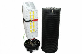 Mufa światłowodowa pionowa TELCOLINE 144F, 5+1, T-M.144.5.1