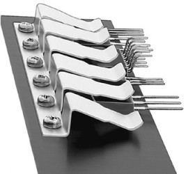 Semiconductor clip, for TO-218, TO-220, TO-247, TO-264, SOT-32, SIP-Multiwatt, 10065572