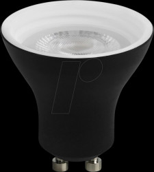 DD536S-D LED floodlight GU10, 4.9 W, 500 lm, 3000 K, dimmable, black