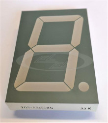 TOS-23101BG wyświetlacz LED wysokość cyfry 56,80mm (2,30") wspólna anoda zielony OASIS