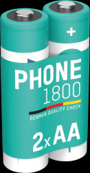 1312-0038 Dect, NiMH battery, AA (Mignon), 1600 mAh, pack of 2