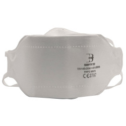Draper 19770 FFP3 Fold Flat Mask SI MOD (Pack of 20)