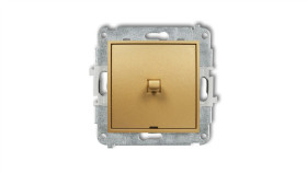 Mini Przycisk Jednobiegunowy W Stylu Amerykańskim Złoty 29Mwpus-4.1