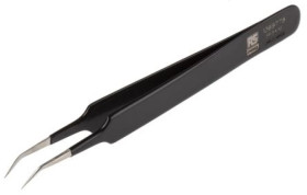 Pęseta, dł. 110, antymagnetyczna, ESD, materiał: Stal nierdzewna, RS PRO