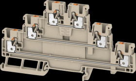 2428510000 Through terminal Klippon® Connect, A-Series beige