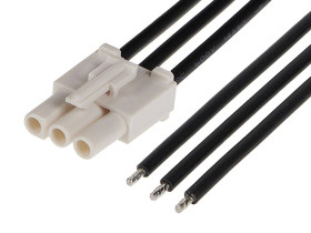 Molex Obudowa złącza pin męskiego na kabel Ilość pinów 3 2162911032 1 szt. towar pakowany luzem