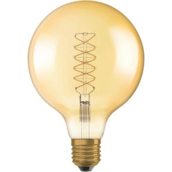 Żarówka Dekoracyjna LED E27 G125 7W = 48W 600lm 2200K Ciepła 320 Filament Ściemnialna OSRAM Vintage 1906