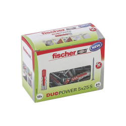 Fischer 535458 DuoPower Plug 5x25 mm50pcs secure dual-component grip