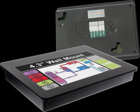 EA PLCS43-DS 4.3" satellite touch panel for EA PLC
