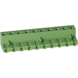 TruConnect 211895 7.62mm 10 Way 15A 300V Horiz Free Plug