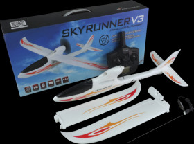 24058 RC plane, SKYRUNNER V3 Gyro, 2.4 GHz, RTF