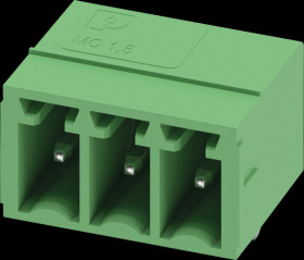 1844223 PCB base strip, spacing: 3.5 mm, 3-pin