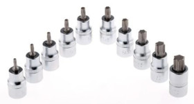 Końcówka wkrętakowa Torx, materiał Stal chromowo-wanadowa, T20