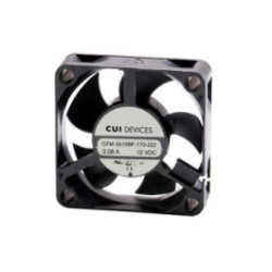 35mm x 35mm DC Axial Fan - 12 Vdc, Ball-Bearing, 9000 RPM