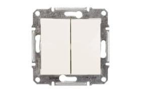 Sedna Łącznik schodowy podwójny 10AX kremowy IP20 SDN0600123