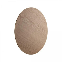 Kinkiet lampa ścienna LUNA WOOD DĄB Ø60 cm w nowoczesnym stylu, gwint G9 10098 TK Lighting