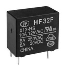 PRZEKAZNIK 12V 3A/250V HF32F/012-ZS PRZEŁĄCZNY