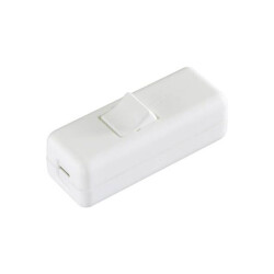 interBär 8010-008.01 Pull Switch White 2x Off/On 10A Housing Screwed