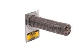 Filtr wysokość 57mm szerokość 220mm 0 -drzwiowa Stal nierdzewna Srebrny, zamykana