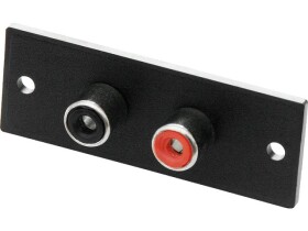 GNIAZDO RCA X2 NA PLYTCE