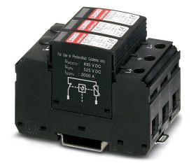 Ochrona przeciwprzepięciowa na szynę DIN Phoenix Contact Ogranicznik przepięć