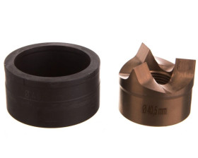 Wykrojnik do blachy stalowej nierdzewnej okrągły fi dziurkownika 40,5mm M40 4055.140
