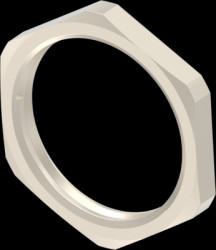 Counter nut, PG13.5, Clamping range 16 to 23 mm, IP68, gray, 1SNG608020R0000