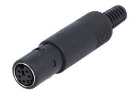 MDC-106 GNIAZDO MINI DIN