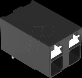 2086-3222 THR PCB terminal block, push-button, 1.5 mm², 2-pin