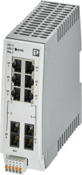 Switch przemysłowy Ethernet Phoenix Contact FL SWITCH 2206-2FX 2702330, 10 MBit/s, 100 MBit/s