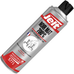 Jelt 005771 High-Temp Paint Matte Black 700&#xB0;C 400ml Corrosion-Resistant