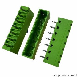 25.350.3753.0 Block Header 7 Pin THT WIELAND