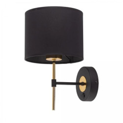 Kinkiet LORD 1 – punktowy Czarny 4672 TK Lighting