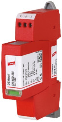 Ochronnik przeciwprzepięciowy modularny 255 V AC/DC na szynę DIN Dehn Ogranicznik przepięć 5kA