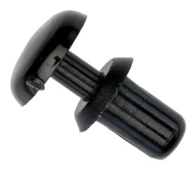 Nit średnica 6mm Nylon Zatrzaskowy średnica otworu 6.2mm długość 8mm Spinka