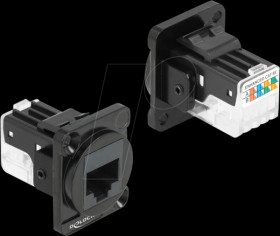 87817 D-Type Module RJ45 Cat.6A female to LSA female