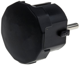 Wtyk sieciowy Wtyczka Montaż na kablu 2P+E Typ F - niemieckie Schuko 16A