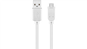 Kabel Usb 2.0 Hi-Speed, Biały - Długość Kabla 1.8 M