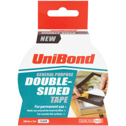 UniBond 1668253 Double-Sided Tape 38mm x 5m