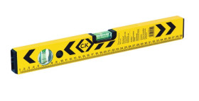 Poziomica do skrzynek Przekrój kwadratowy długość 400mm libelki: 2 Nie