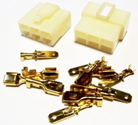 Łącznik konektorowy x6 kompletny (wtyk-gniazdo)