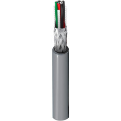 Kabel do transmisji danych 3 -parowy 0,2 mm² 6 -rdzeniowy Ekranowany 24 AWG AWG PVC 30 V RS-485