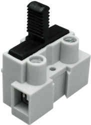 Connection terminal, 1 pole, 2.5 mm², clamping points: 1, natural, screw connection, 10 A, 503 SI/1 DS