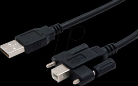 EX-K1545V USB 2.0 cable, A connector to B connector, 5 m